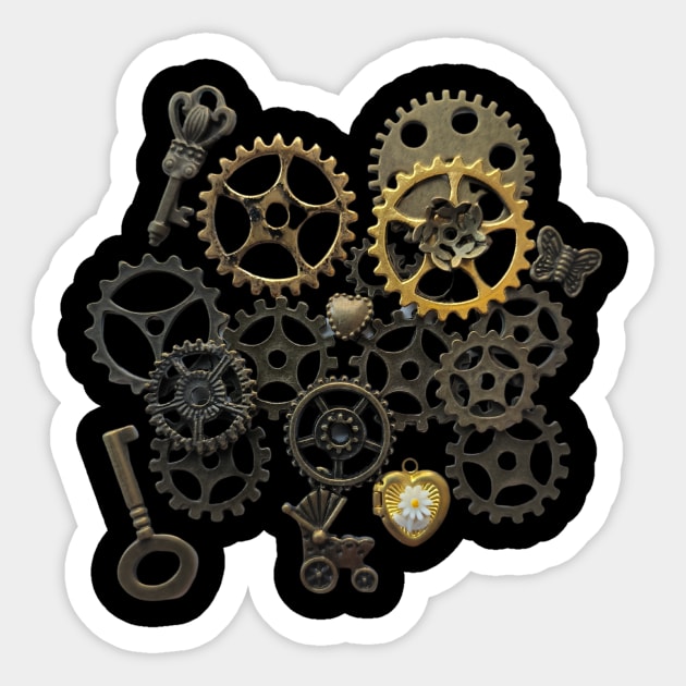 Out of steam punk Sticker by Sandpod